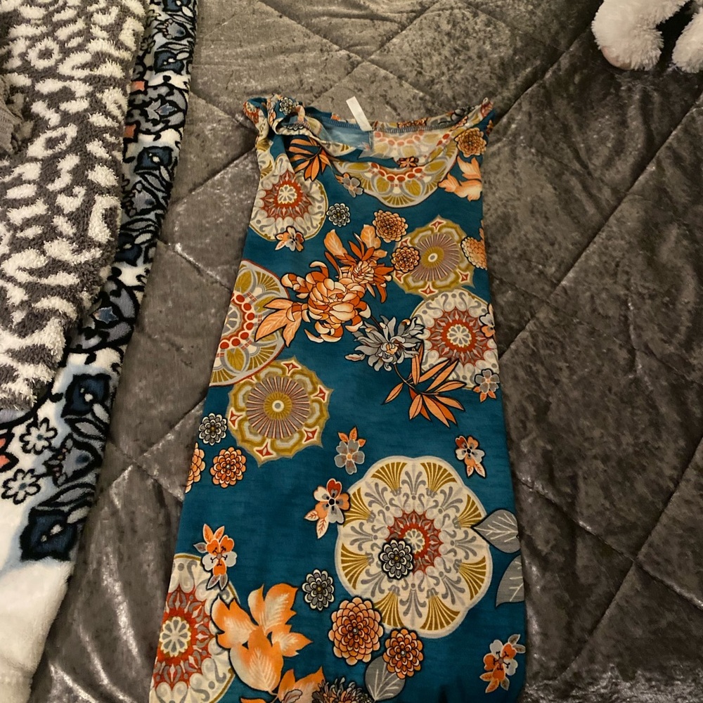 Printed boutique dress
